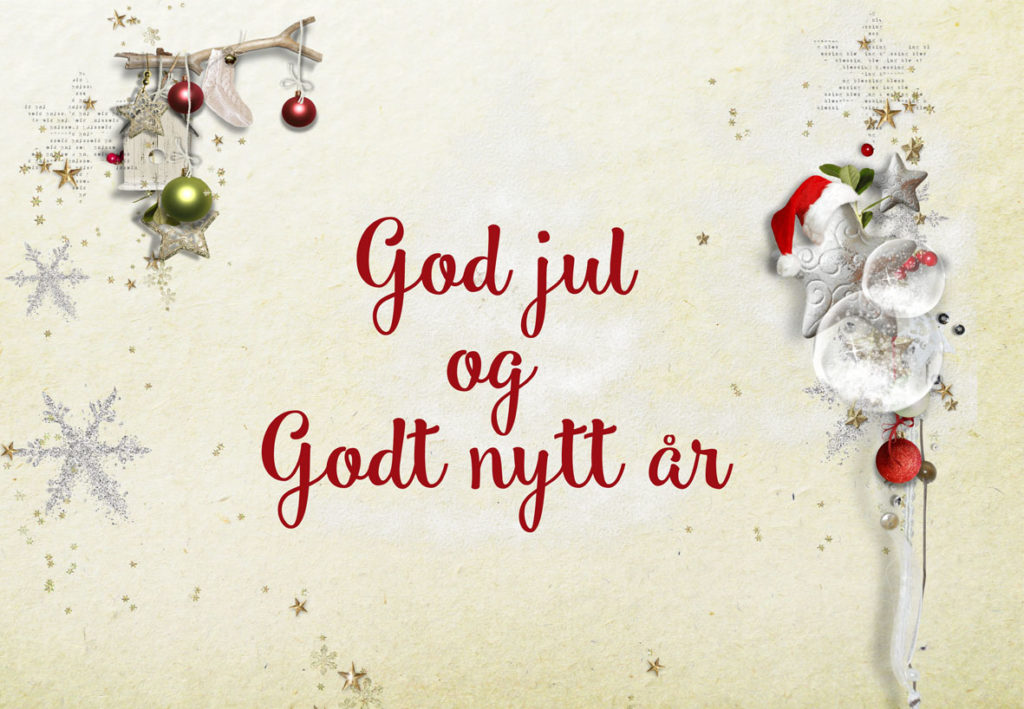 GOD JUL OG GODT NYTT ÅR