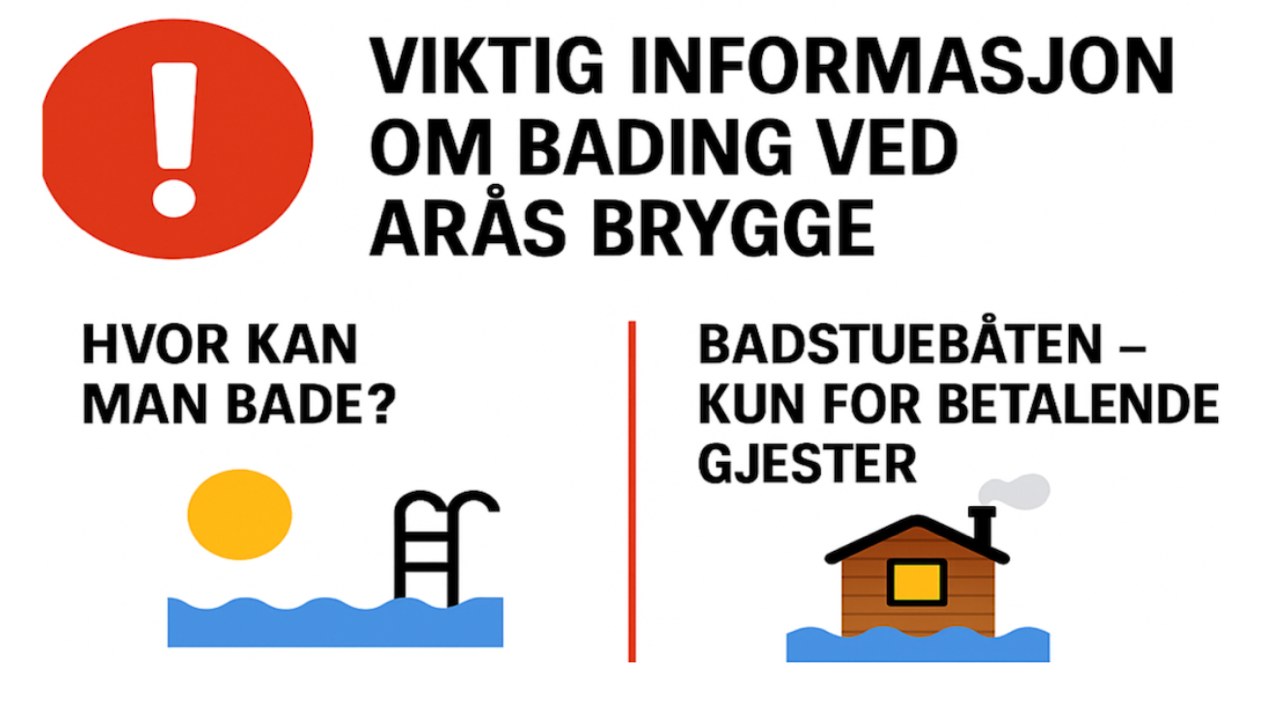 Bading på arås